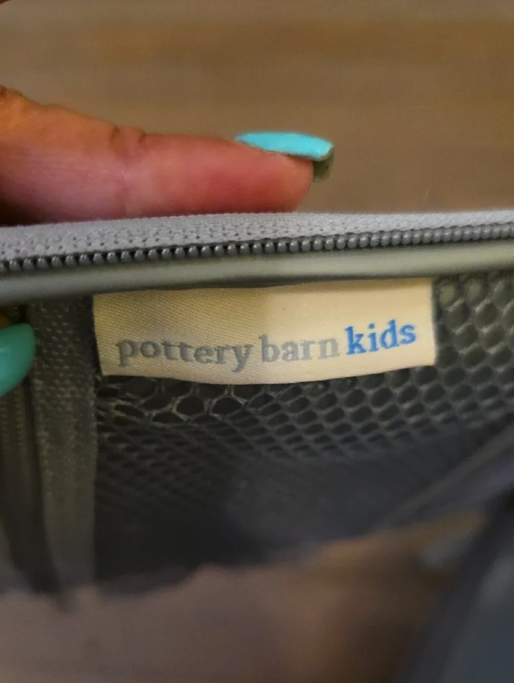 Pottery Barn Kids Mackenzie Solar System Lunch Bag - Navy